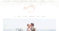 Desktop Screenshot of annafillyblog.com